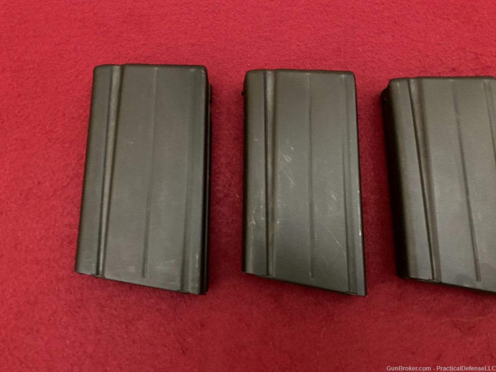 Lot of 5 Excellent Metric FAL 20rd steel magazines DSA marked 7.62 / 308-img-5