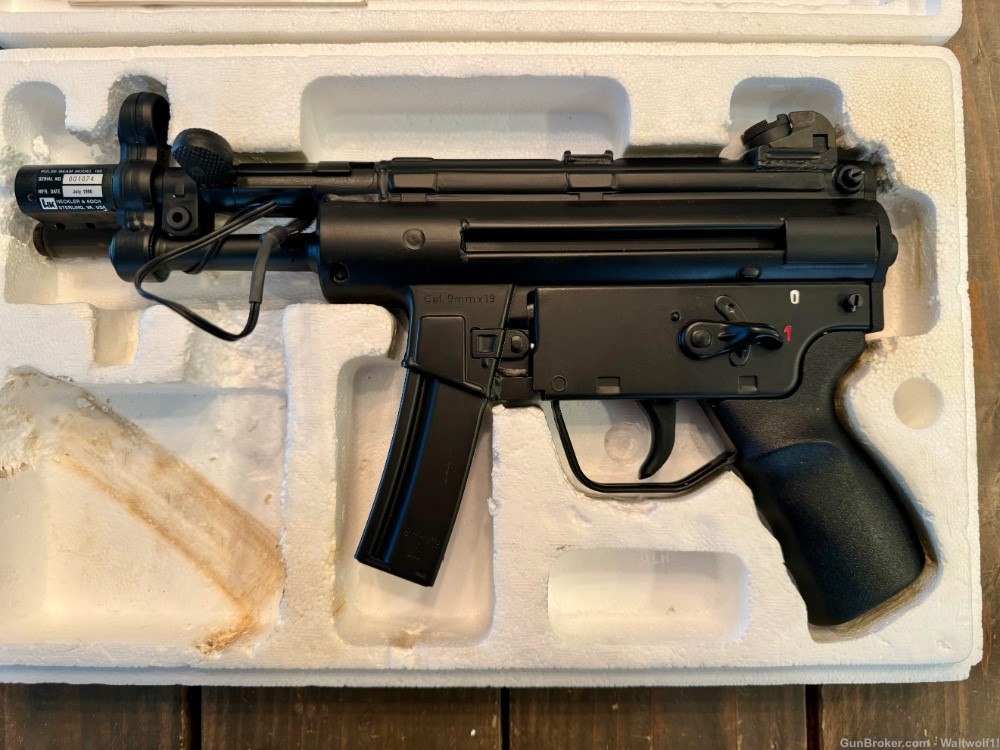 Ultra Rare Pre-Ban Heckler & Koch HK SP89 9mm Must Have Grail AS NEW-img-1