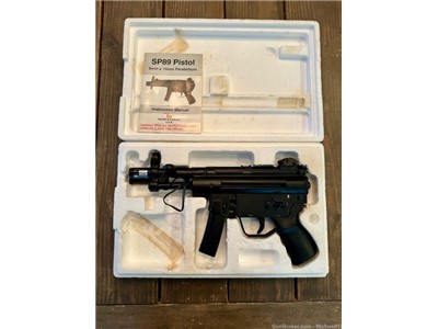 Ultra Rare Pre-Ban Heckler & Koch HK SP89 9mm Must Have Grail AS NEW