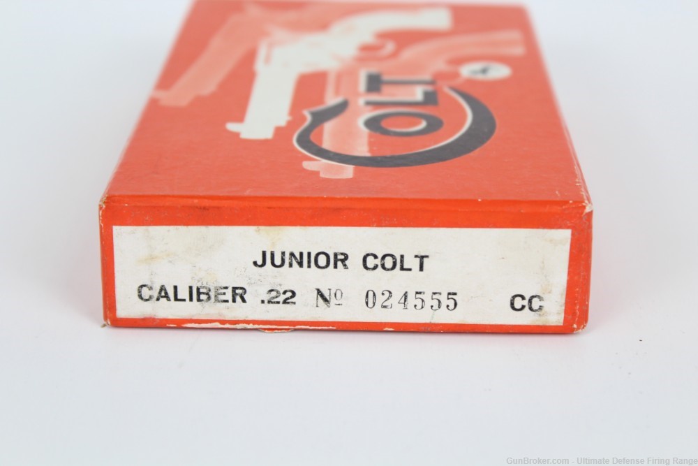 EXCELLENT 1965 Colt Junior JR 22 Short Factory Box, Magazine and Manual-img-3