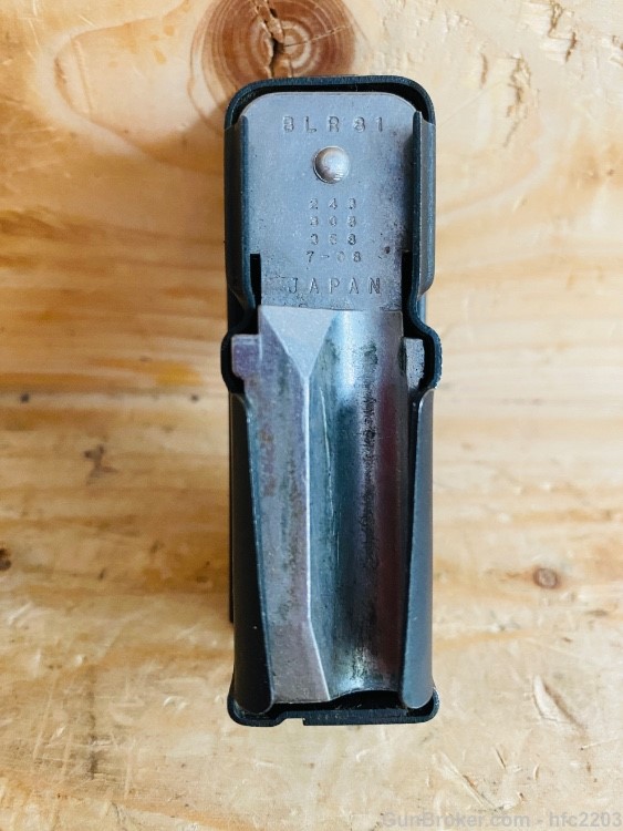 Browning BLR 81 4rd Scout 358 WIn, 243, 308, 7mm Magazine Old Stock Japan-img-2