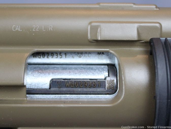 HECKLER & KOCH H&K Exclusive MP5 22LR FDE 16" Retractable Stock in BOX LNIB-img-6