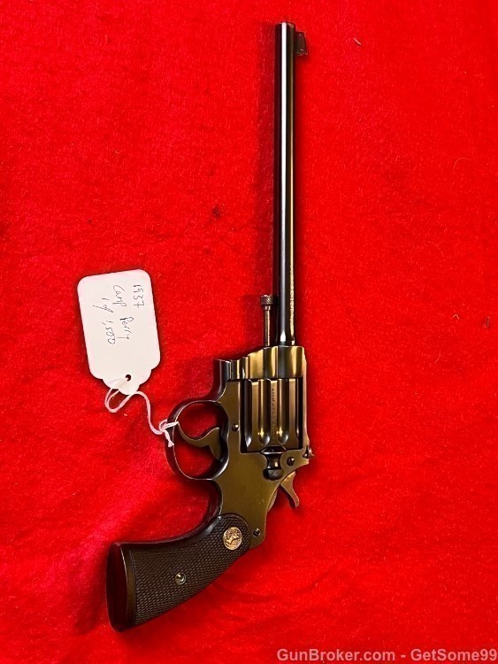 1937 Colt Camp Perry 22LR     .22. C&R 10”-img-0
