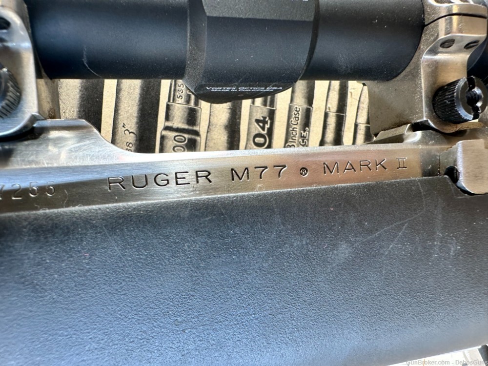 RUGER M77 MARK II 280 REM W VORTEX SCOPE PENNY AUCTION!-img-7