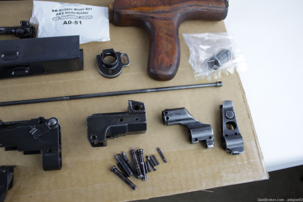 Matching Romanian MD65 Underfolder Parts Kit AK47 W/ Receiver and FB Barrel-img-5