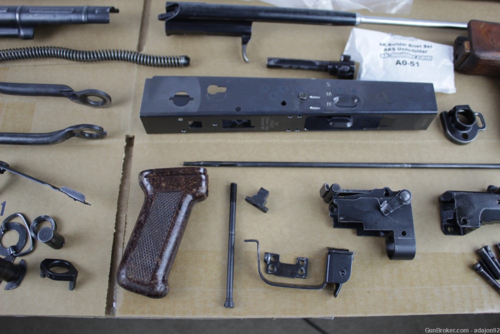 Matching Romanian MD65 Underfolder Parts Kit AK47 W/ Receiver and FB Barrel-img-6
