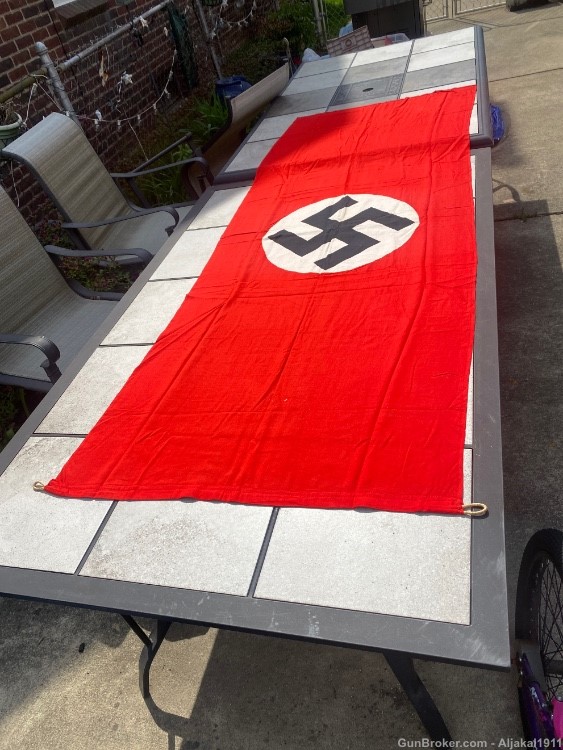 WWII German SA BANNER / GERMAN THIRD REICH FLAG-img-0
