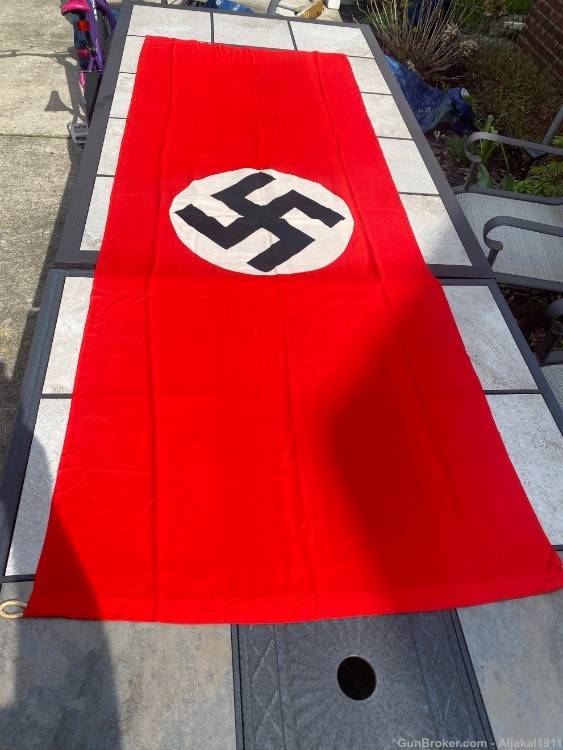 WWII German SA BANNER / GERMAN THIRD REICH FLAG-img-5