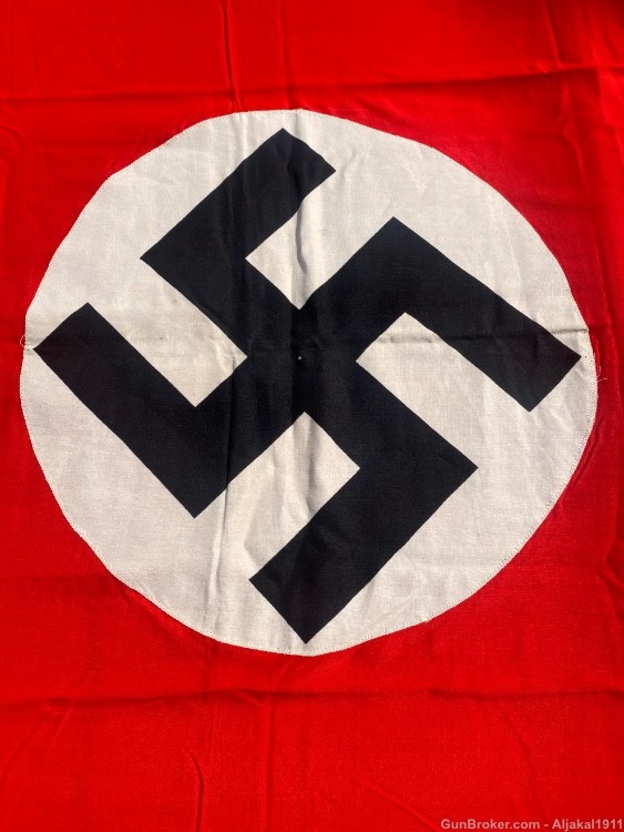 WWII German SA BANNER / GERMAN THIRD REICH FLAG-img-1