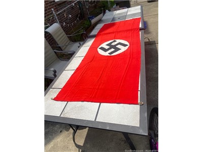 WWII German SA BANNER / GERMAN THIRD REICH FLAG
