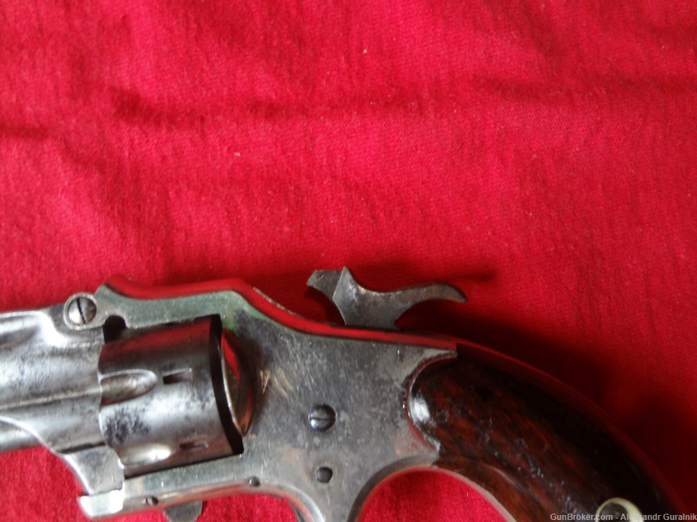 Antique Deringer Philada revolver tip-up open 22 RF short cal 7round-img-3