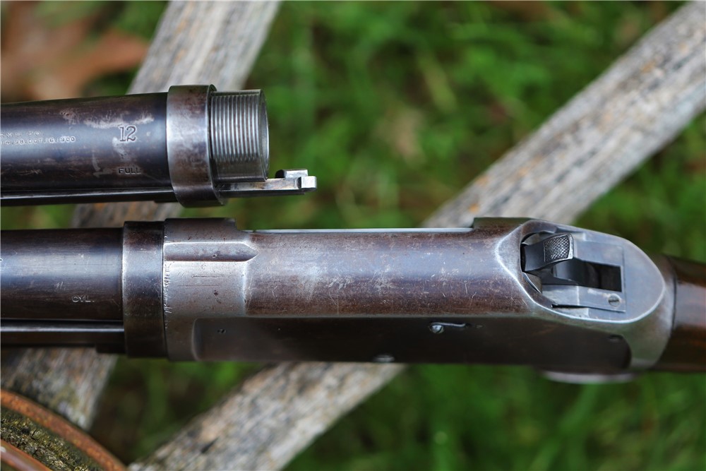 *RARE* Factory 2-Barrel Set Winchester Model 1897 12 GA. Shotgun - NO RES-img-61