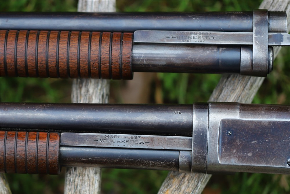 *RARE* Factory 2-Barrel Set Winchester Model 1897 12 GA. Shotgun - NO RES-img-44