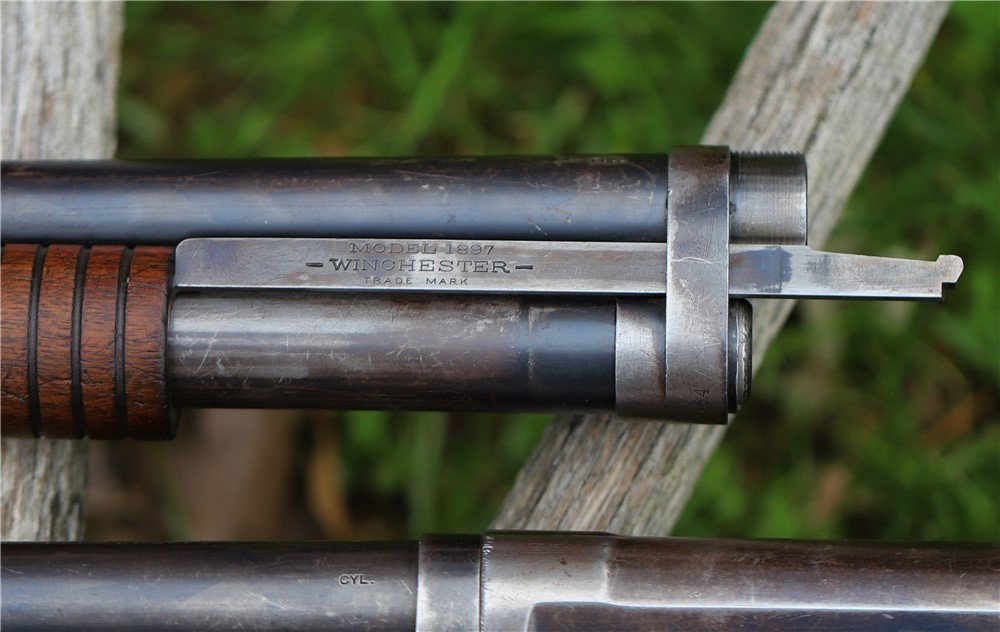 *RARE* Factory 2-Barrel Set Winchester Model 1897 12 GA. Shotgun - NO RES-img-45