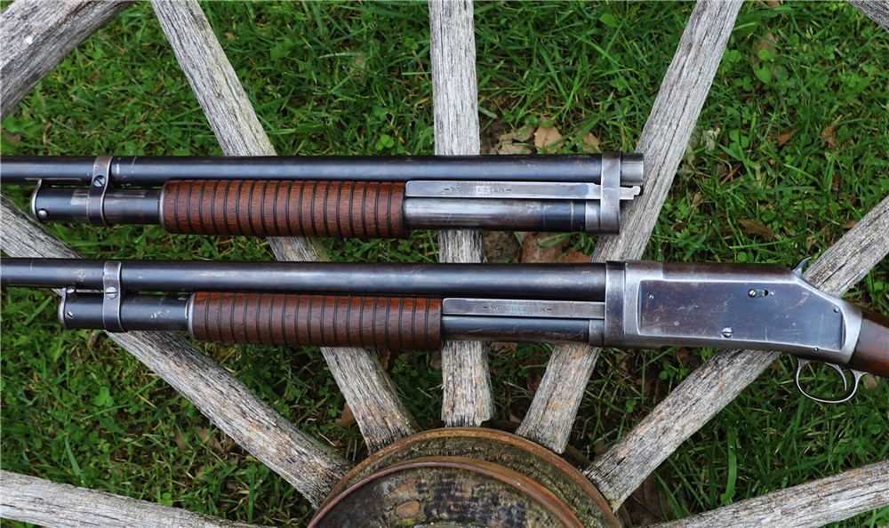*RARE* Factory 2-Barrel Set Winchester Model 1897 12 GA. Shotgun - NO RES-img-37
