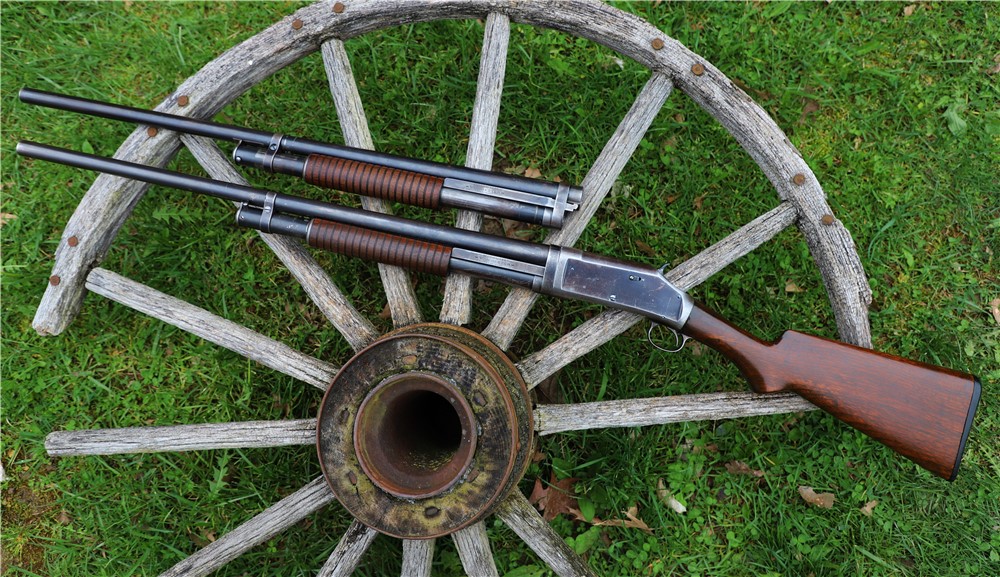 *RARE* Factory 2-Barrel Set Winchester Model 1897 12 GA. Shotgun - NO RES-img-4