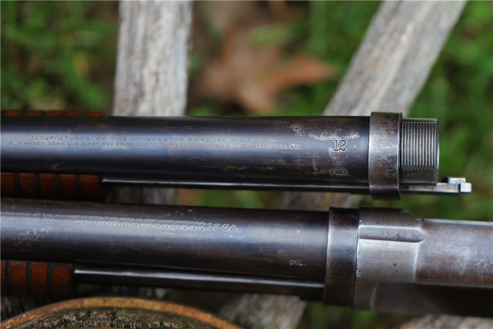 *RARE* Factory 2-Barrel Set Winchester Model 1897 12 GA. Shotgun - NO RES-img-7