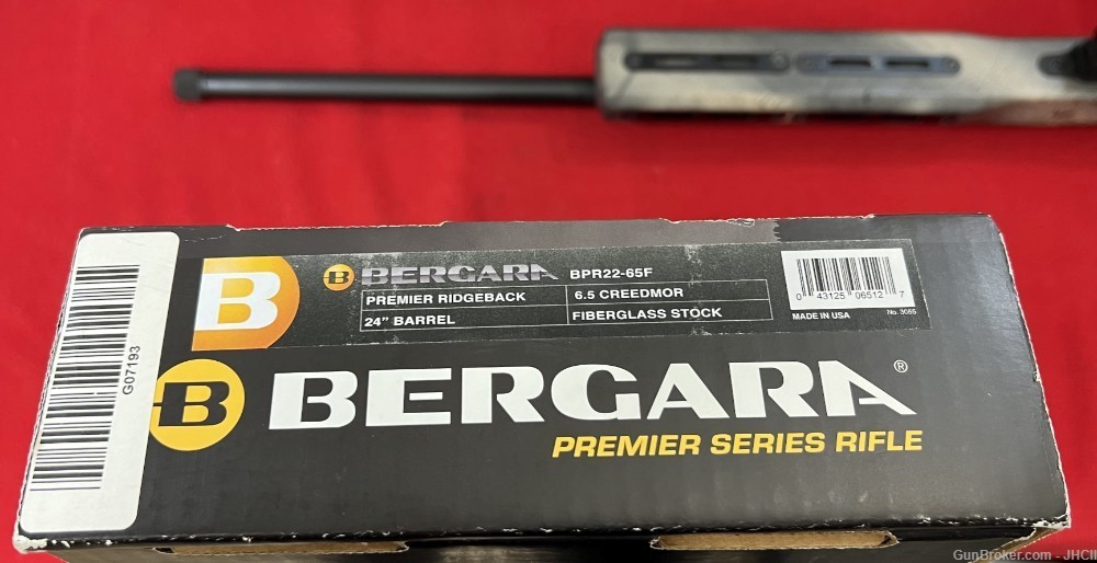 Bergara Premier Ridgeback 6.5 Creedmor 24"  USED NO HIDDEN RESERVE -img-1