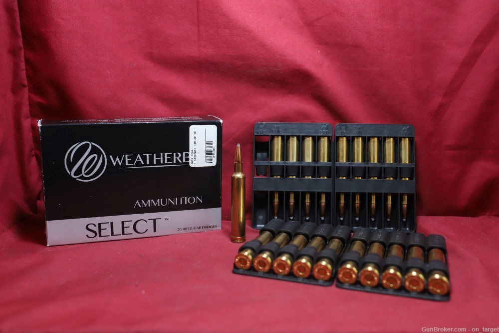 Weatherby Select 6.5-300 Weatherby mag 140 Gr. Soft Point 20 Count -img-0