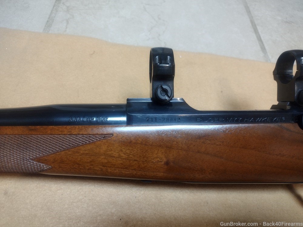 Immaculate Ruger M77 Hawkeye 338 Win Mag 24" Bolt Action MINT Discountinued-img-14