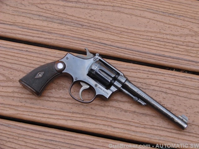 Smith Wesson Model K-22 Outdoorsman S&W 1931-1940 22LR 6" 5 Screw 22 LR-img-19