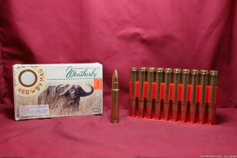 Weatherby .460 Weatherby Magnum 450 Grain Triple Shock Projectile 20 Count -img-0