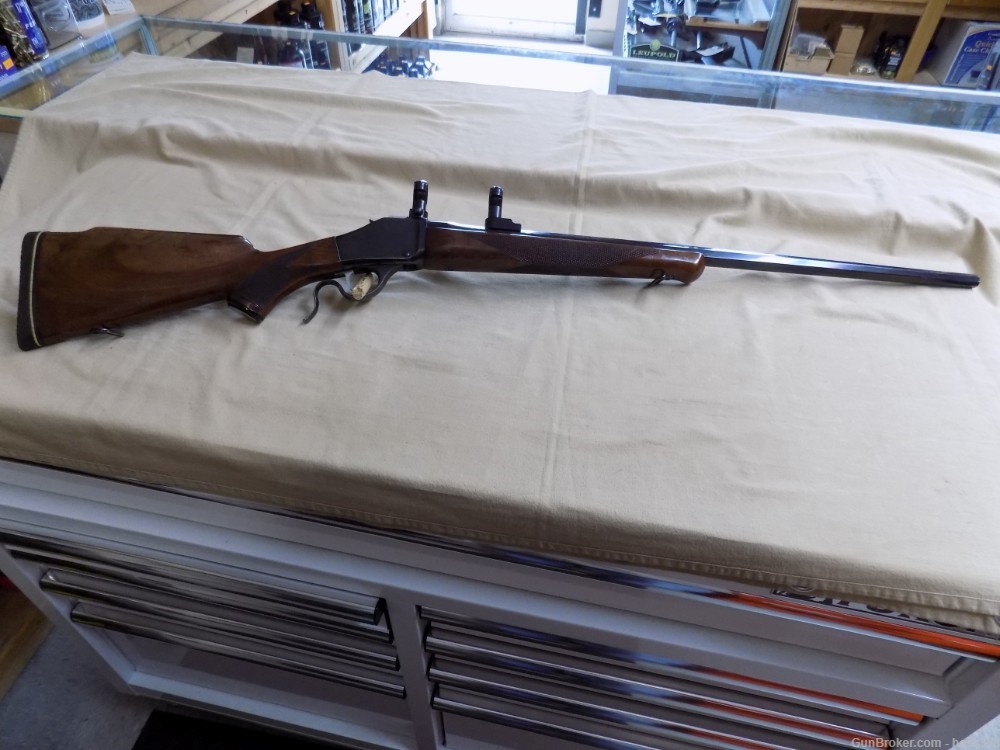 Browning Model 78, Falling Block Rifle, 7MM Rem mag 26" Octagon BBL-img-0