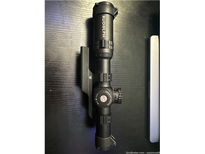 Rudolph AR 1-6x24mm T7 IR Scope and Vortex 2'' Offset Cantilever Mount