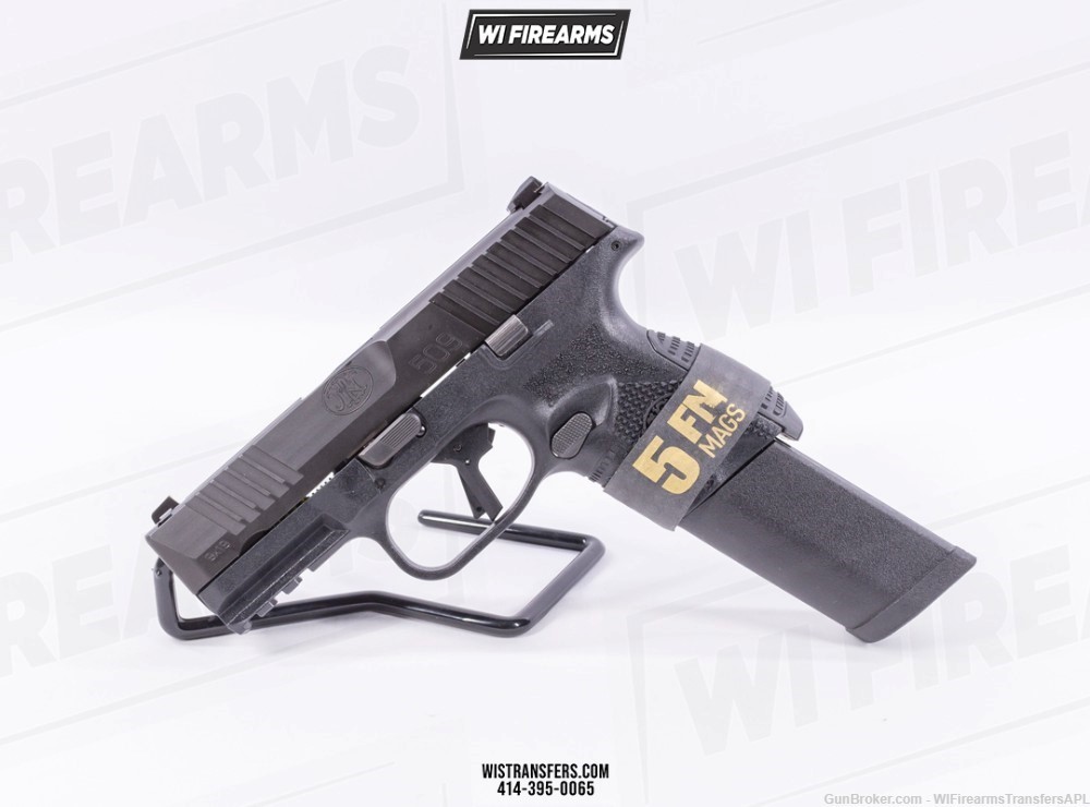 New FN 509c Pistol with Five Magazines Bundle!-img-6