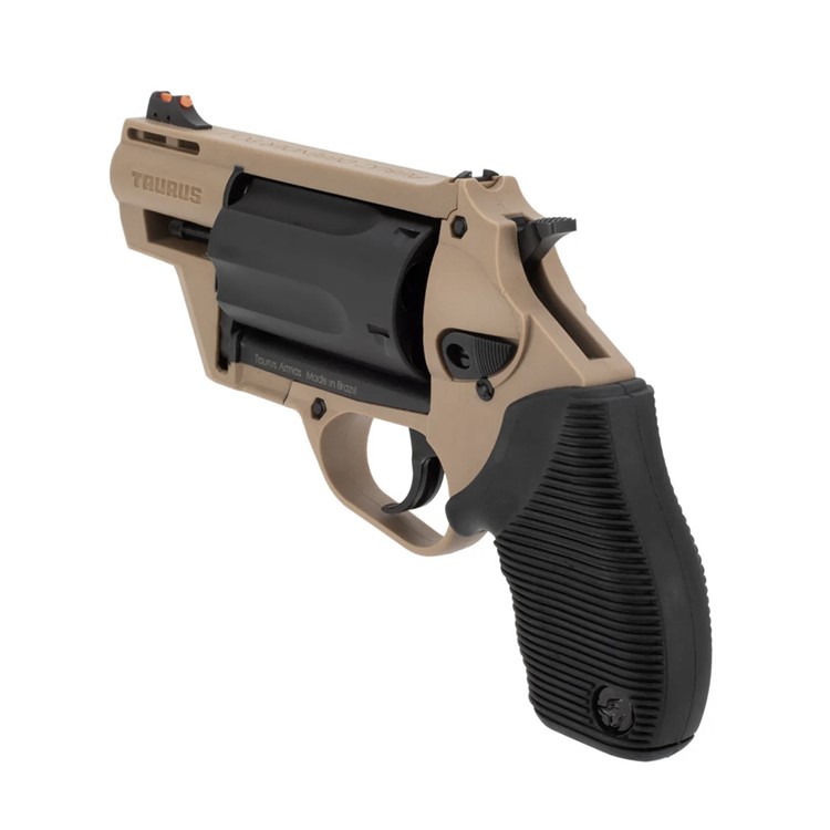 TAURUS Judge Public Defender Poly 45 Colt/410Ga 2in 5rd FDE Revolver-img-3