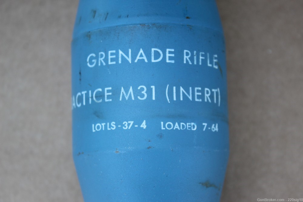 U.S M31 Inert Rifle Grenade Dated 1964 Vietnam-img-8