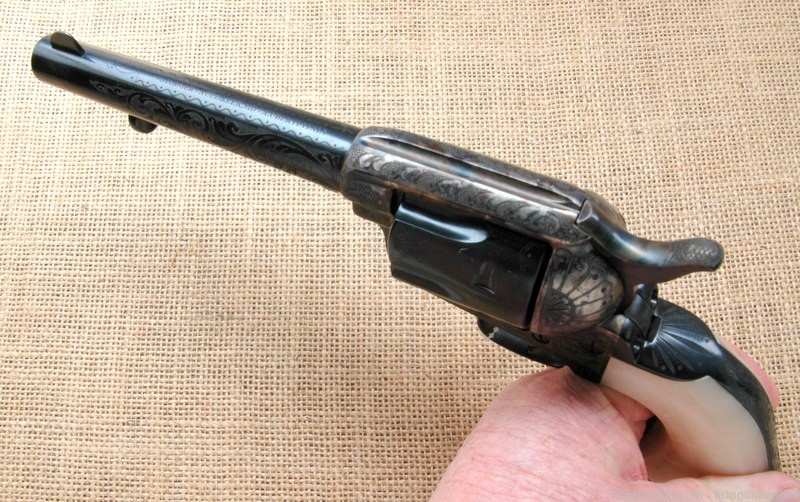 Uberti Outlaws & Lawmen 1873 Cattleman Dalton revolver-img-6