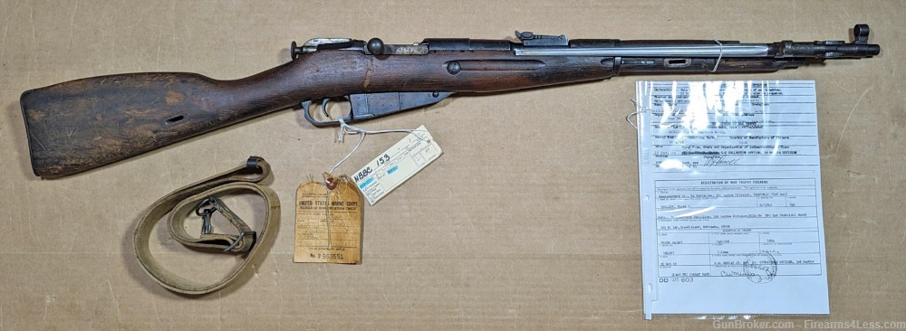 Vietnam Bring Back Izhevsk M44 Carbine w/ Capture Papers 7.62x54R Mosin-img-4