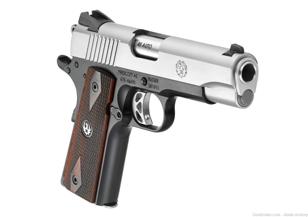 Ruger SR1911 .45 ACP Commander Lightweight 1911 Two-Tone 6711 736676067114-img-4