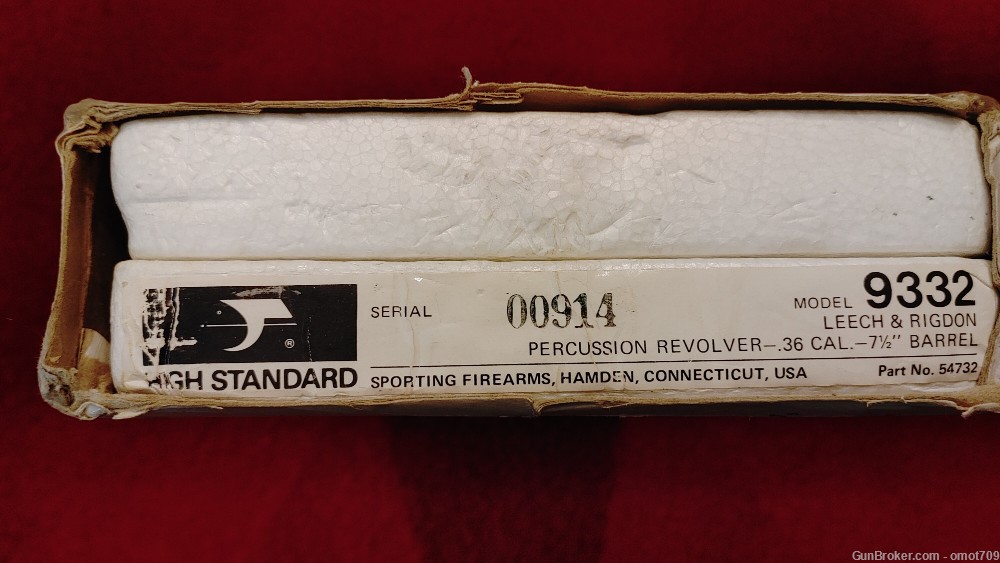 High Standard Leech & Rigdon CSA Revolver NOS-img-13