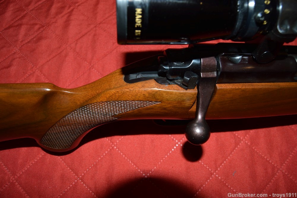Ruger 77/22 77 22 Hornet bolt action rifle .22 with Burris scope 3 mags -img-14