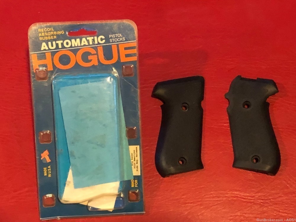 Hogue Rubber Grips Sig Sauer P220 American 20010 NOS-img-0