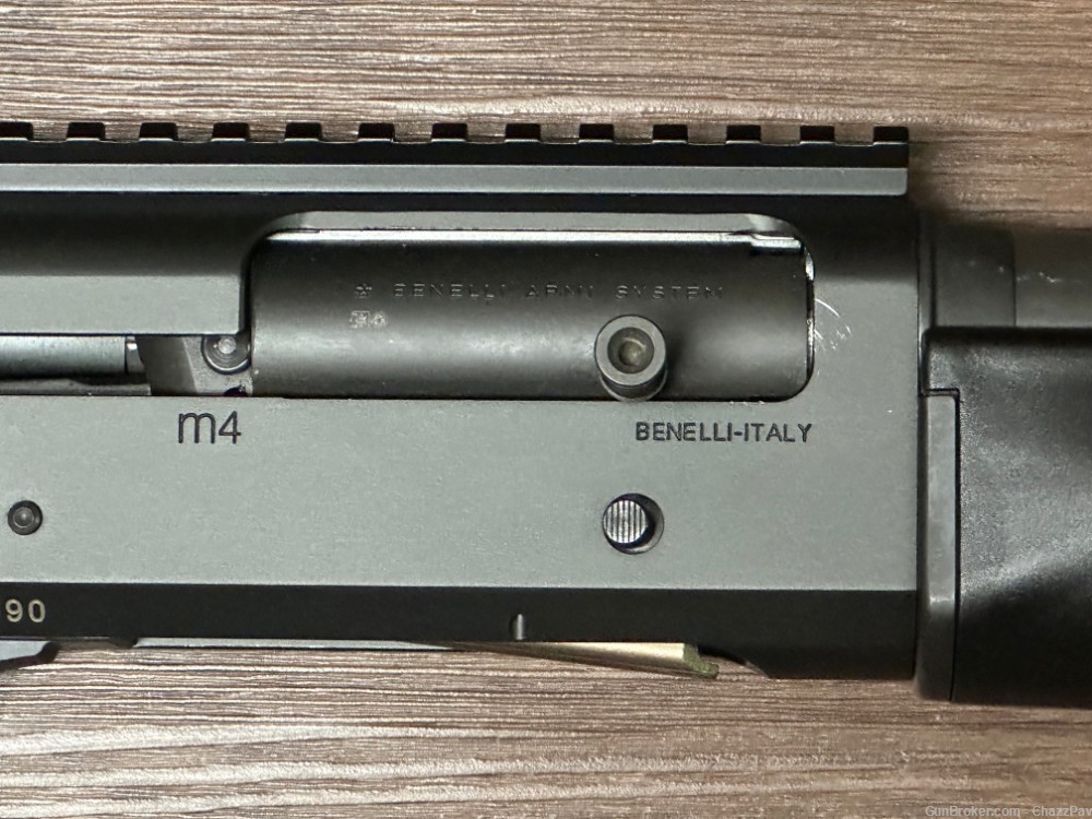 Benelli M4 Tactical 12ga 12 gauge Black Anodized -img-2