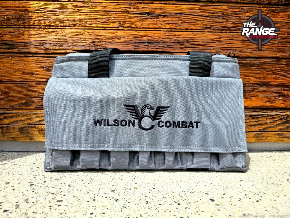 Wilson Combat EDC X9 4" 9mm 15rd Holster 4 Mags Black Cherry Grips-img-27