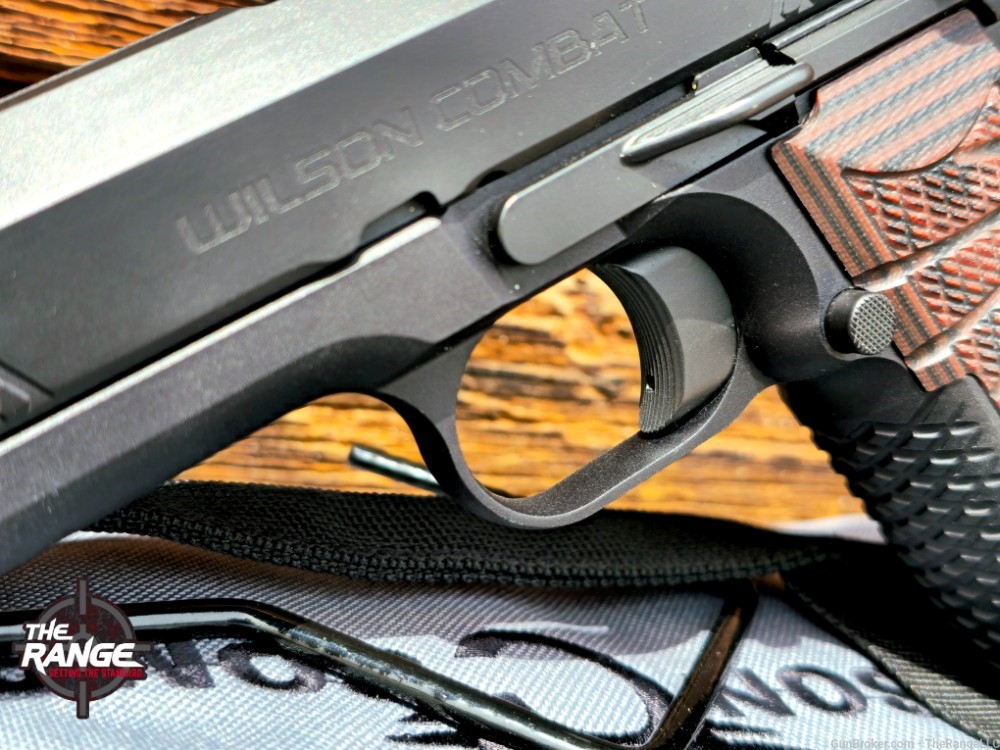 Wilson Combat EDC X9 4" 9mm 15rd Holster 4 Mags Black Cherry Grips-img-23
