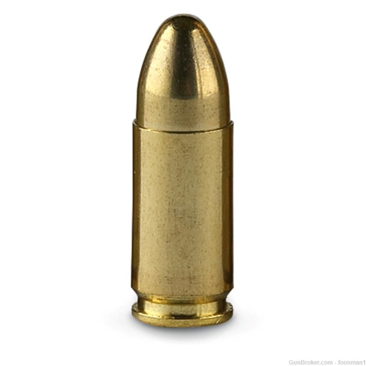 9mm 124 gr. FMJ 300 Rounds bulk FC and PMC.. great for target practice-img-0