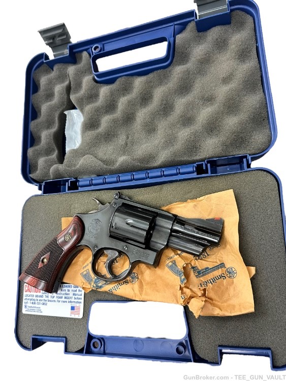 SMITH AND WESSON LEW HORTON 24-6 SPECIAL EDITION BLUE .44 SPECIAL-img-1