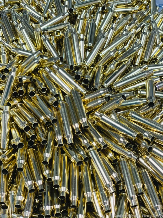 500 Pieces PPU 223 Remington (5.56mm x 45mm) HS Rollsized/Processed Brass-img-0