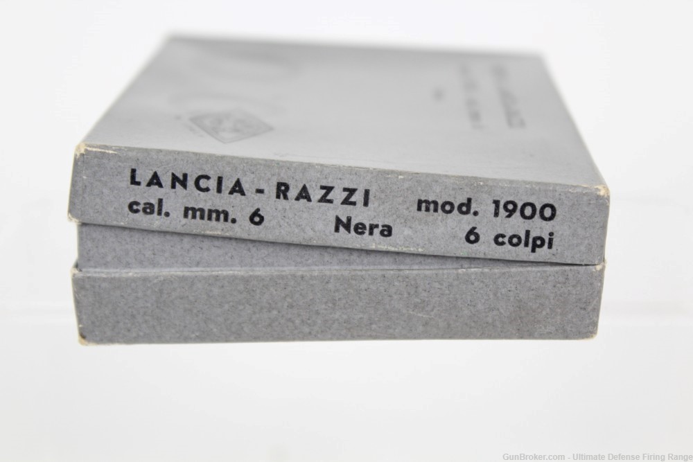 MMM Mondial Italian Lancia-Razzi 1900 Blank / Tear Gas Pistol with 6mm Ammo-img-7