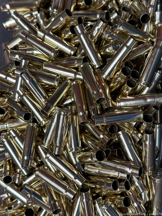 7.62x39 brass Norma h/s 650 pcs once fired boxer clean -img-0