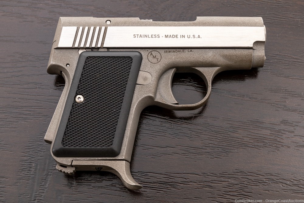 AMT Back Up Semi-Auto Pistol .380 ACP 2.5” Barrel Stainless-img-5