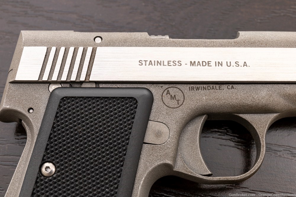 AMT Back Up Semi-Auto Pistol .380 ACP 2.5” Barrel Stainless-img-7