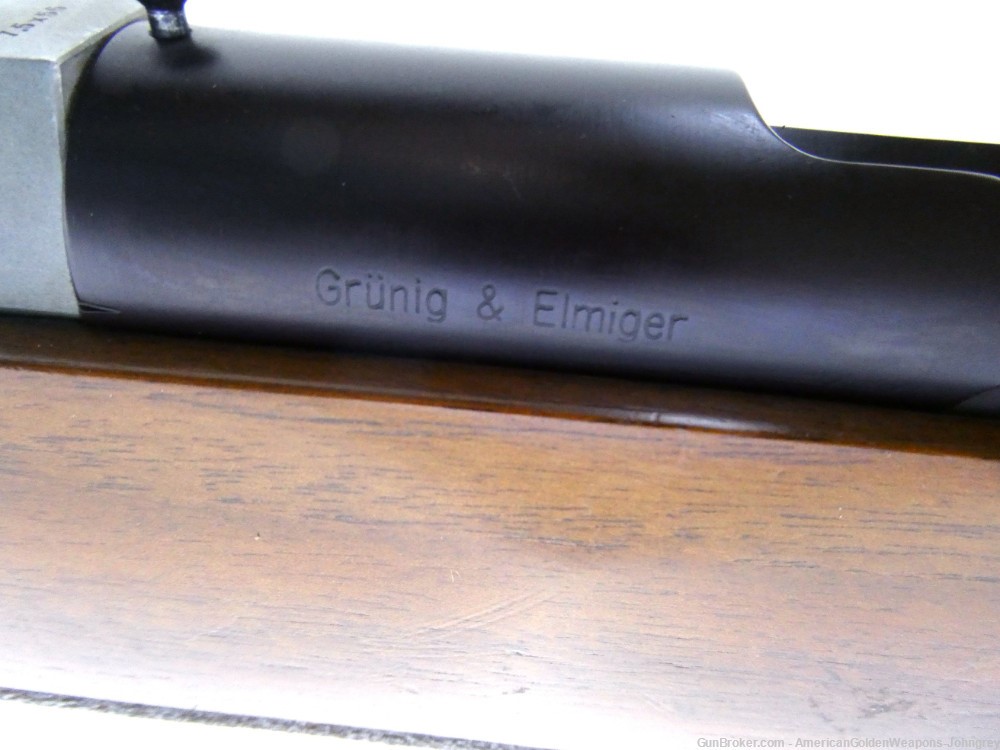 Swiss Gruenig & Elmiger 300M Match Rifle cal. 7.5x55  NR Penny Start-img-21