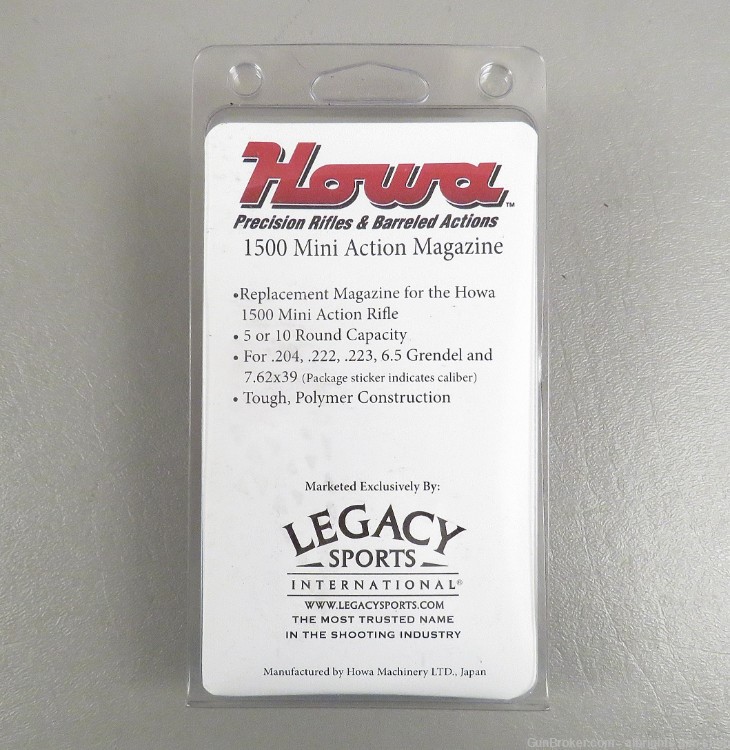 HOWA MODEL 1500 MINI ACTION in 222 REM Bolt Action Rifle AS NEW IN BOX-img-7