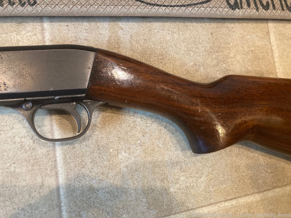 Remington model 24 (Browning SA22) semi auto 22 rifle rare bird-img-2